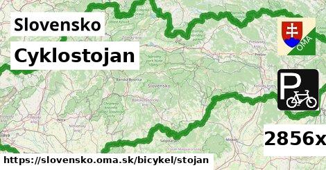 Cyklostojan, Slovensko