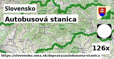 Autobusová stanica, Slovensko