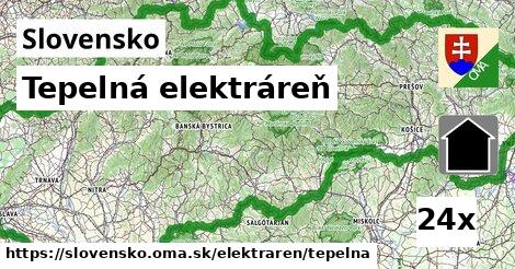 Tepelná elektráreň, Slovensko
