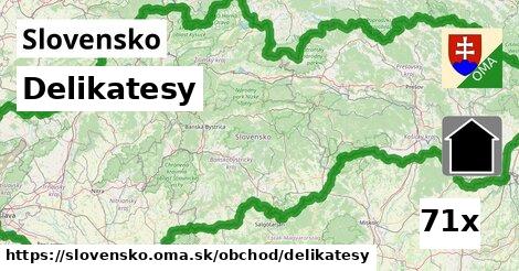 Delikatesy, Slovensko