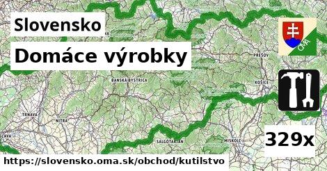 Domáce výrobky, Slovensko