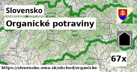 Organické potraviny, Slovensko