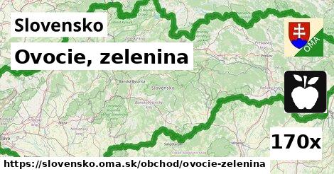 Ovocie, zelenina, Slovensko