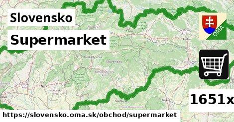 Supermarket, Slovensko