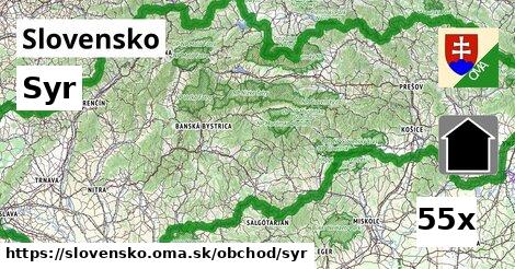 Syr, Slovensko