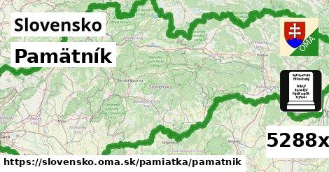 Pamätník, Slovensko