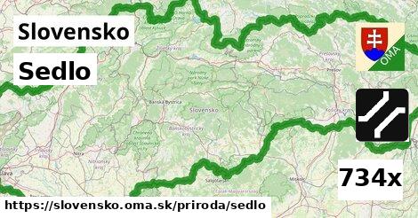Sedlo, Slovensko