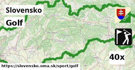 Golf, Slovensko