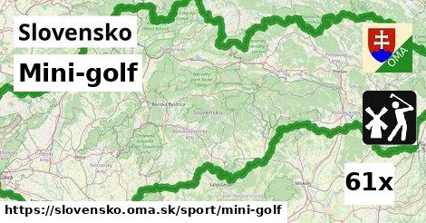 Mini-golf, Slovensko