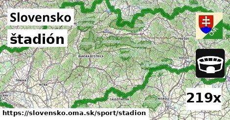 štadión, Slovensko