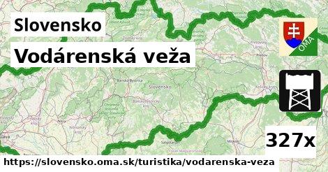 Vodárenská veža, Slovensko