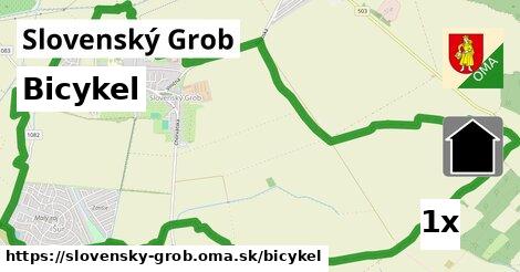 bicykel v Slovenský Grob