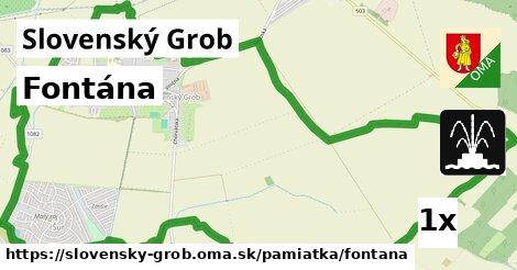 Fontána, Slovenský Grob