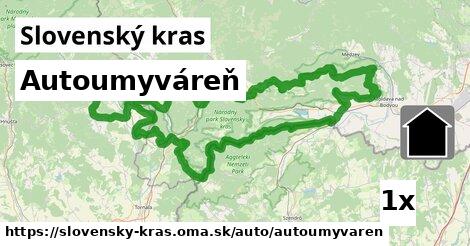 Autoumyváreň, Slovenský kras