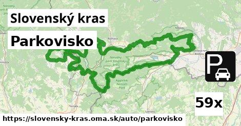 Parkovisko, Slovenský kras