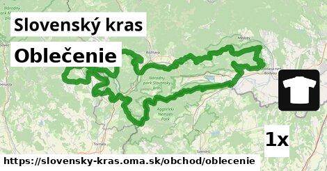 Oblečenie, Slovenský kras