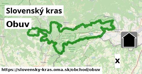 Obuv, Slovenský kras