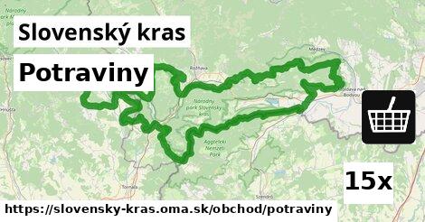 Potraviny, Slovenský kras