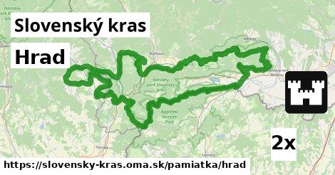 Hrad, Slovenský kras