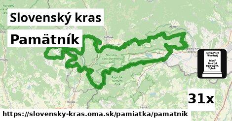 Pamätník, Slovenský kras