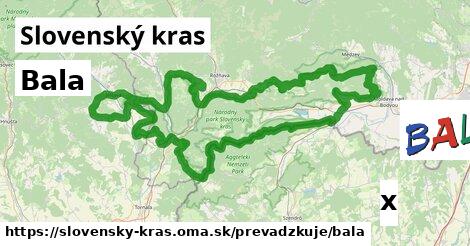 Bala, Slovenský kras