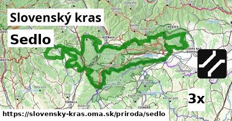 Sedlo, Slovenský kras