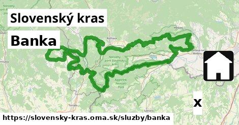 Banka, Slovenský kras