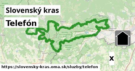 Telefón, Slovenský kras