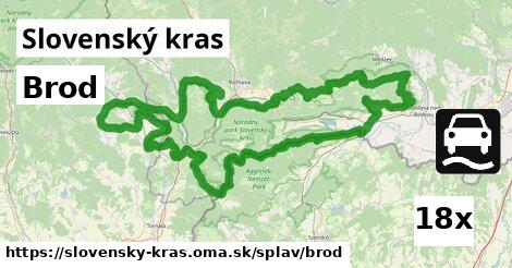 Brod, Slovenský kras