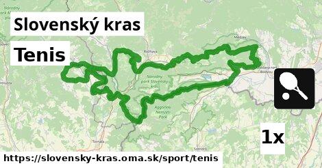 Tenis, Slovenský kras