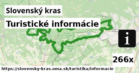 Turistické informácie, Slovenský kras