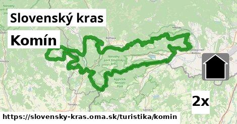Komín, Slovenský kras