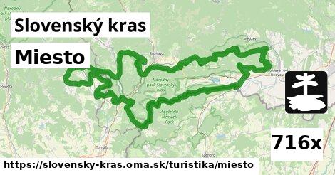 Miesto, Slovenský kras