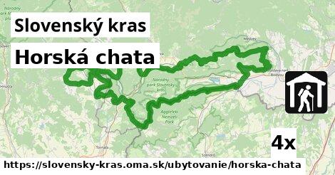 Horská chata, Slovenský kras