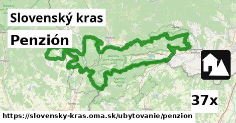 Penzión, Slovenský kras