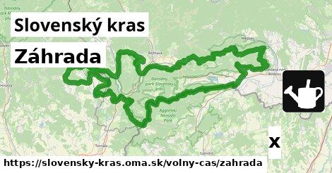 Záhrada, Slovenský kras