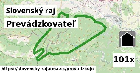 prevádzkovateľ v Slovenský raj