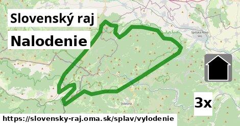 Nalodenie, Slovenský raj