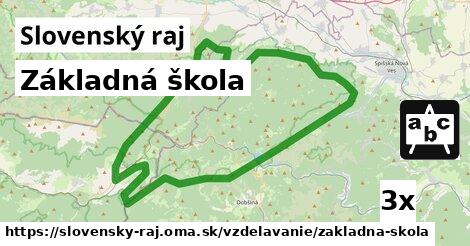Základná škola, Slovenský raj