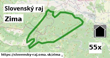 zima v Slovenský raj