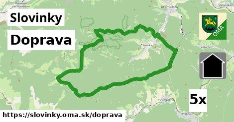 doprava v Slovinky