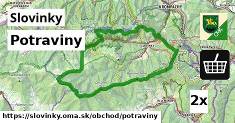 Potraviny, Slovinky