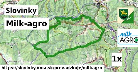 Milk-agro v Slovinky