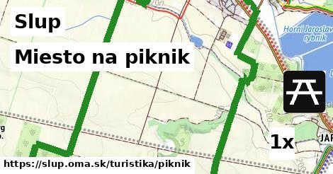 Miesto na piknik, Slup