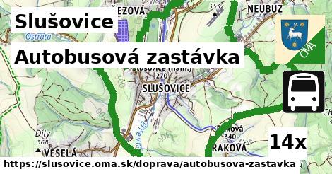 Autobusová zastávka, Slušovice