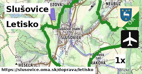 Letisko, Slušovice