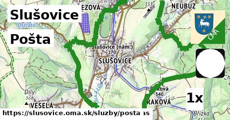 Pošta, Slušovice