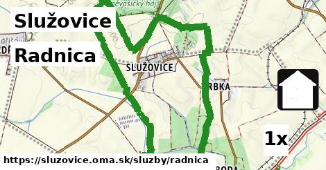 Radnica, Služovice