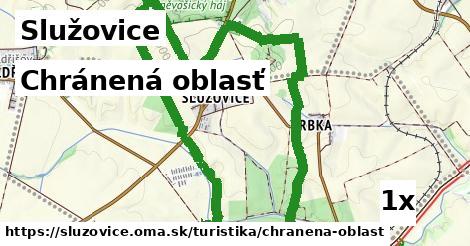 Chránená oblasť, Služovice