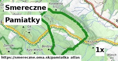 pamiatky v Smereczne